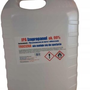 Alkohol izopropylowy, Izopropanol, Czyści, Odtłuszcza - IPA 99,9% - 5 l