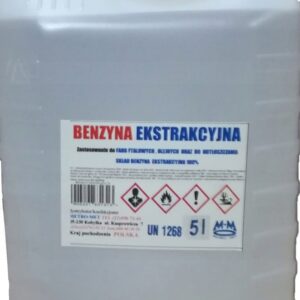 Benzyna Ekstrakcyjna 5 l - Bezzapachowa, odtłuszczacz