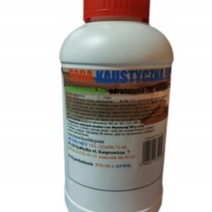 SODA kaustyczna do udrażniania Rur, Syfonu -GRANULKI 0,5kg